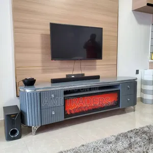 Luxury 6ft Tv Stand+Fireplace