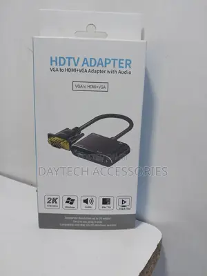 Vga to Hdmi Vga Adapter Dual Display 1080p Converter Splitte