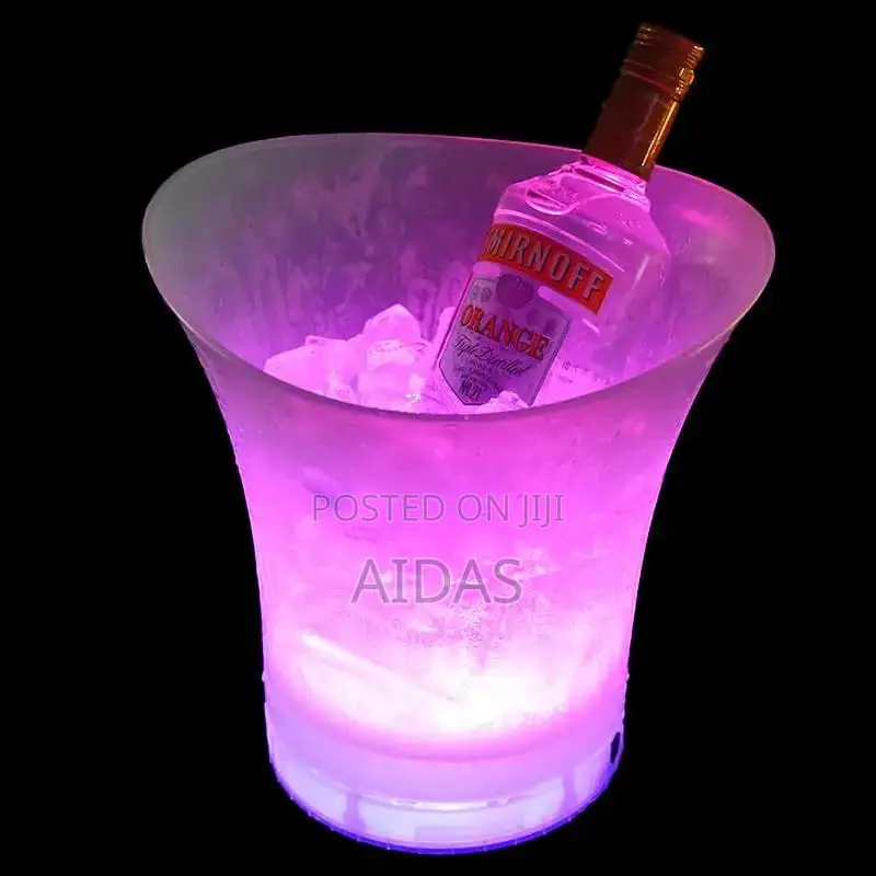 Rechargable LED Beer Buckets For Clubs