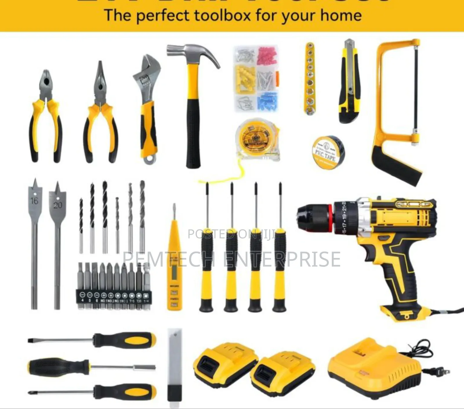 Dewalt 36V Cordless Drill Set