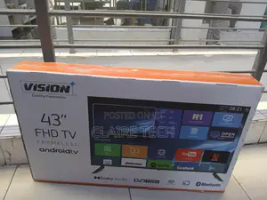 Vision Plus VP8843SF 43" Inch Television Frameless Android