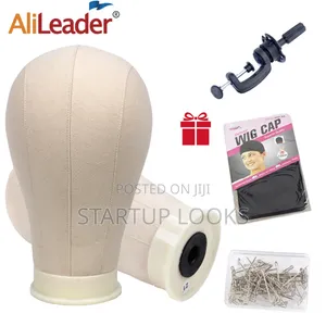 Wig Canvas Mannequins, Table Clamp Stand,Wig Cap, Tpins