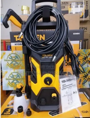 Tolsen High Pressure Washer 1800watts And 1885psi Yellow