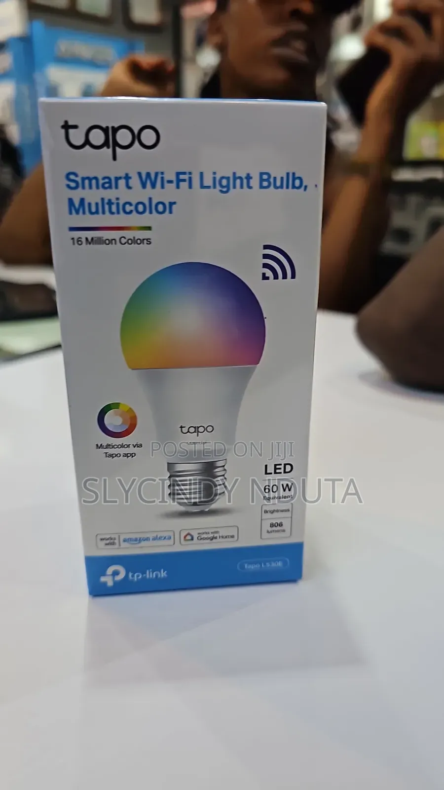 Tapo Smart Wi-Fi Light Bulb Multicolor