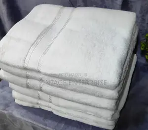 King Size White Towel Heavy Quality