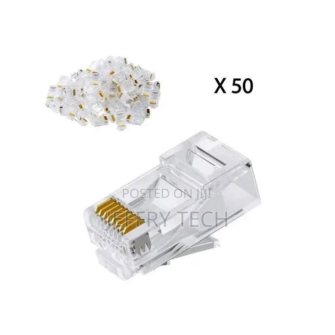 Pack of 50 RJ45 Connectors