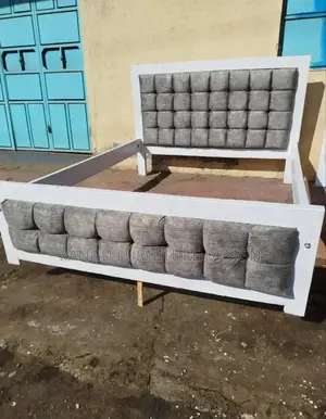 Smart Grey Bed