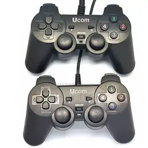 Duo Controller USB Cable, Play 2 PC Game Control Joystick Du