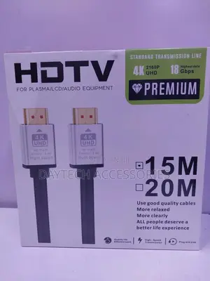 15m Premium Hdmi 2.0 Cable High Speed Ultra Hd 3d