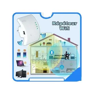 Wifi/Rj45 Repeater - 300mbps - 2.4ghz - White