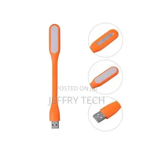 Light Flexible USB, Night, Office, for Laptop Orange