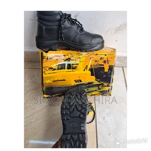 Hard Leather High Quality Safety Boots. Safety Shoes