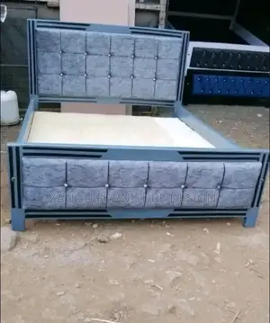 Grey Colour Bed Available
