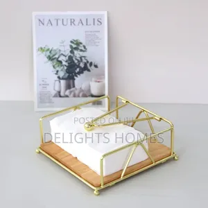 Luxury Metallic Serviette Holder-Hog