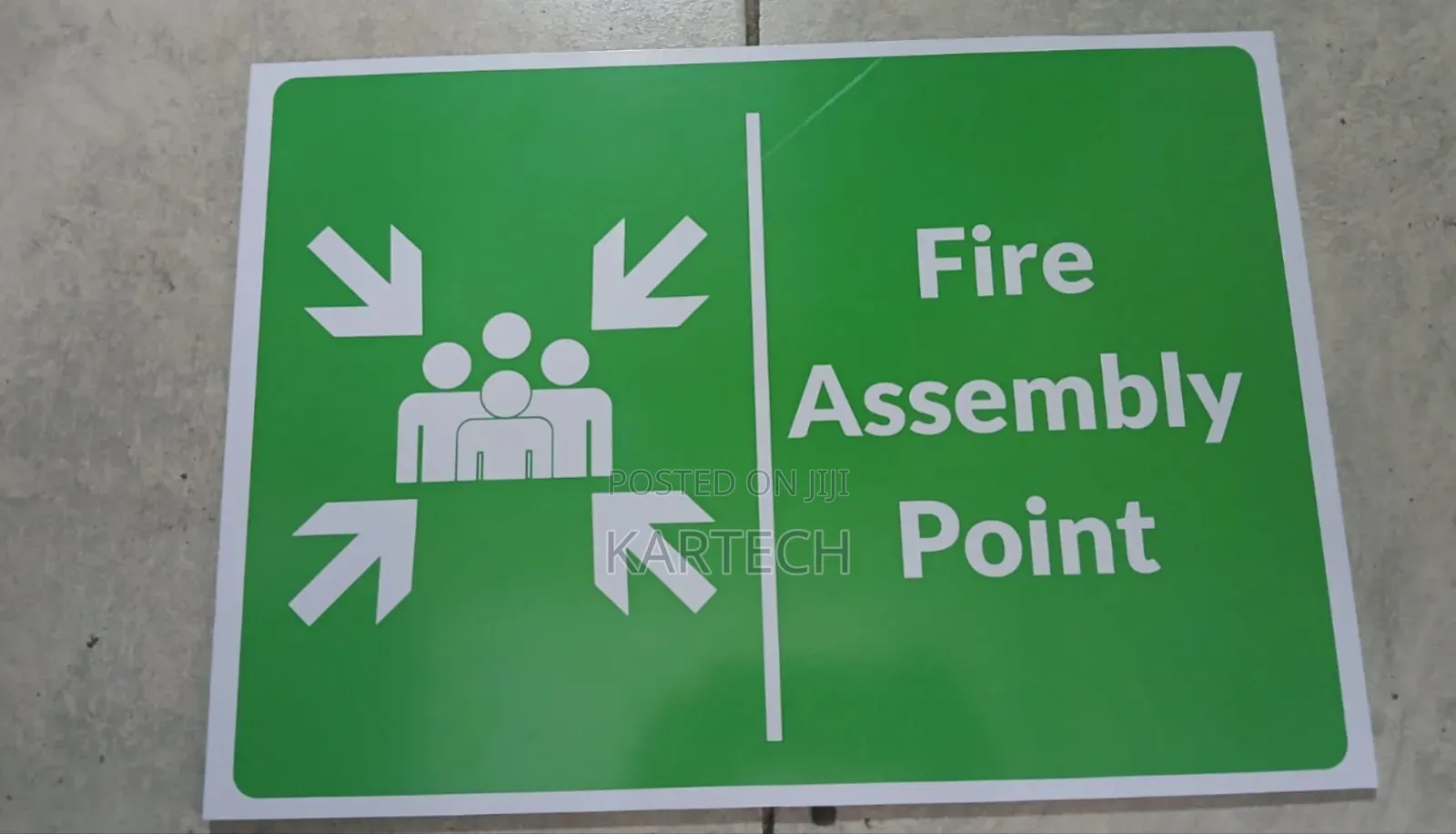 Fire Assembly Point Sign (A3)