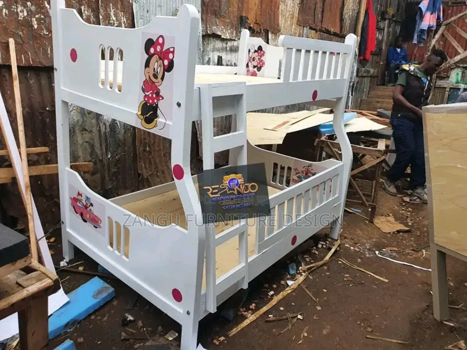 Board Double Decker Bed Available
