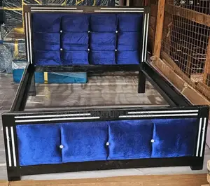 Modern Blue Chester Bed 5*6