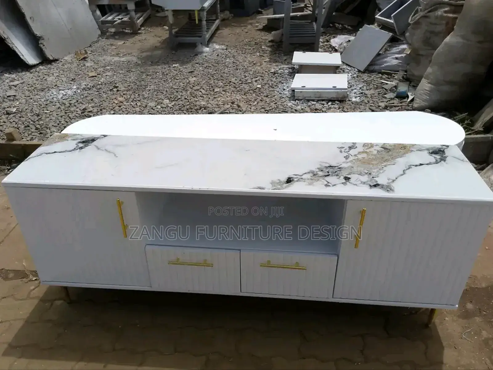 Tv Stand With Marble Top
