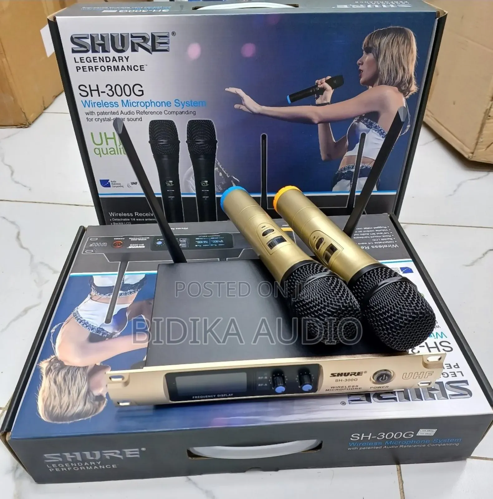 Shure Sh300b Wireless Microphone