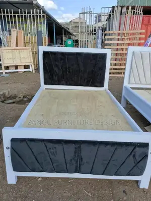 Modern Chester Bed White Black