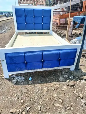 Blue Modern Chester Bed Available