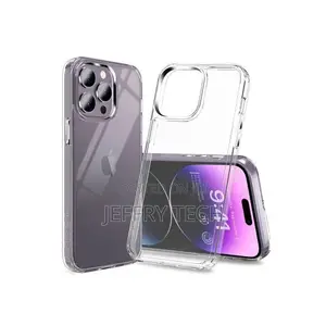 Comie Silicone Case for iPhone 15 Pro Max - Crystal Clear 