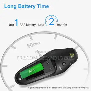 USB Dongle Presenter Remote With Laser Pointer Slide Clicker