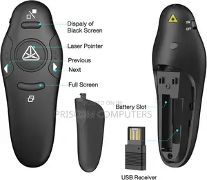 Presentation Clicker Wireless Presenter Remote USB Control