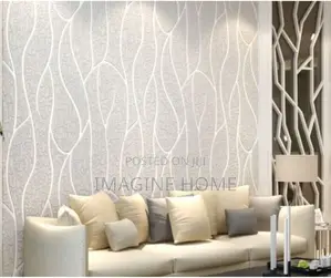 3D White Wall Paper