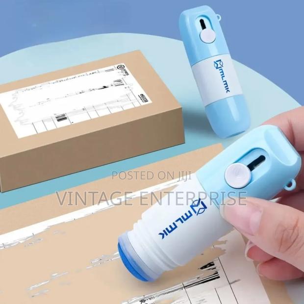 Thermal Paper Correction Fluid With Unboxing Knife - main view