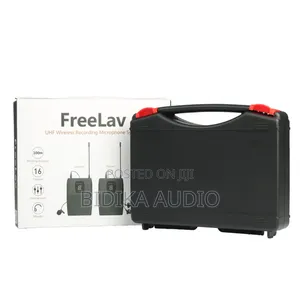 BLS Wireless UHF DSLR Camera Microphone System Freelav II