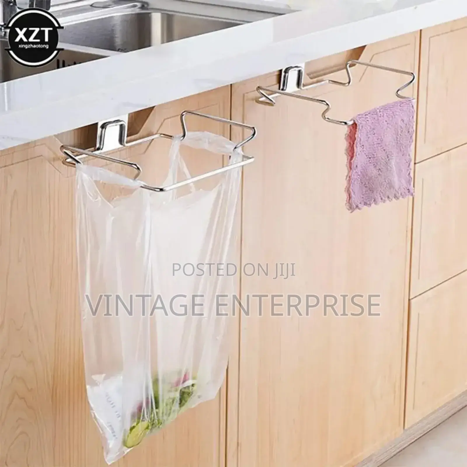 Metallic Trash Bag Hangermetallic Trash Bag Hanger