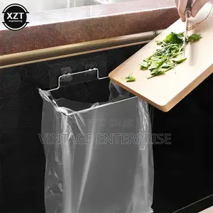 Metallic Trash Bag Hanger