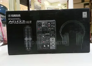 Yamaha AG03 MK2 Live Streaming Pack