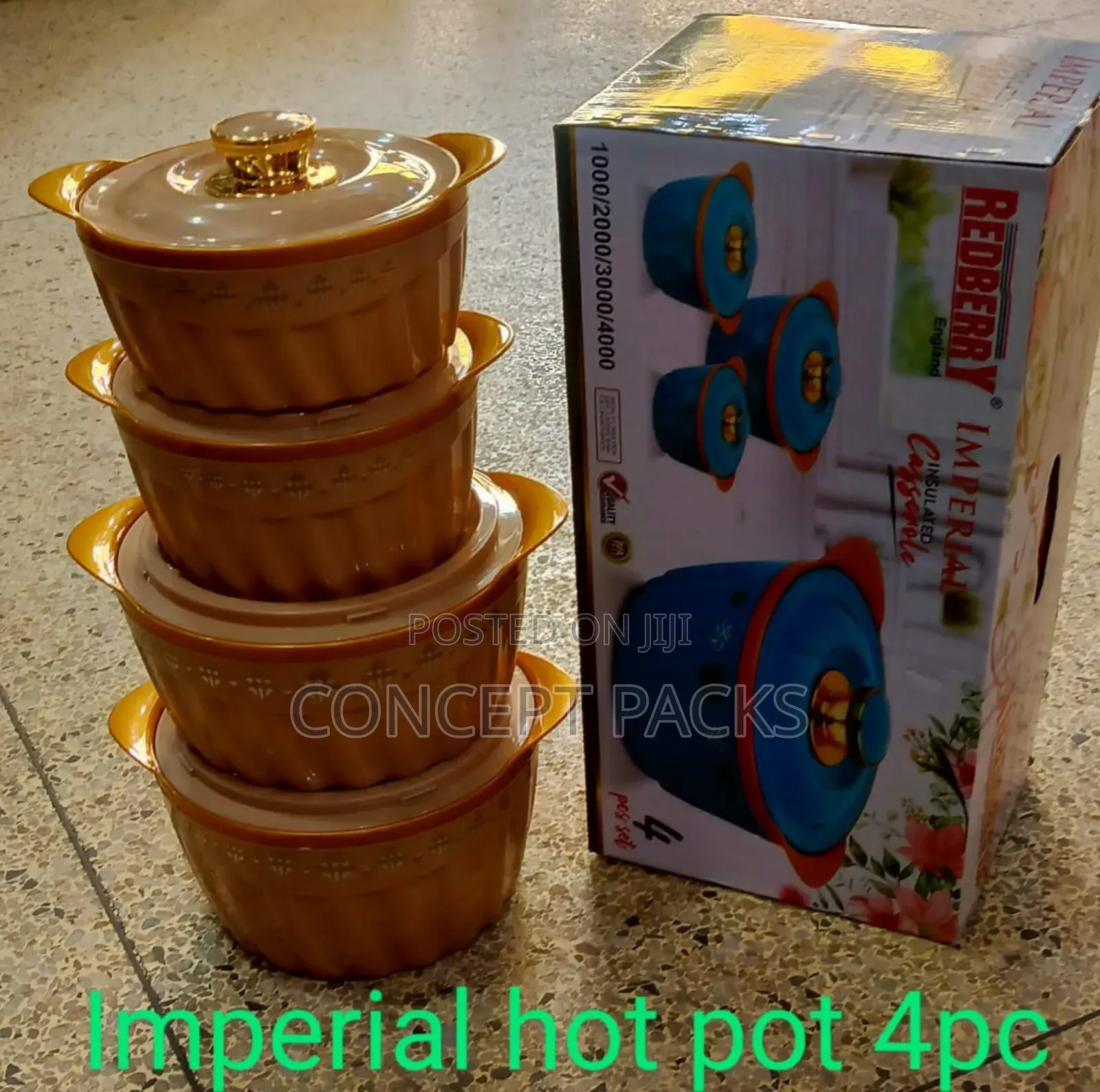 4pc Imperial Hot Pot.
