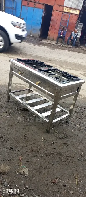 Stainless Two Burner Gas Grill Jikos