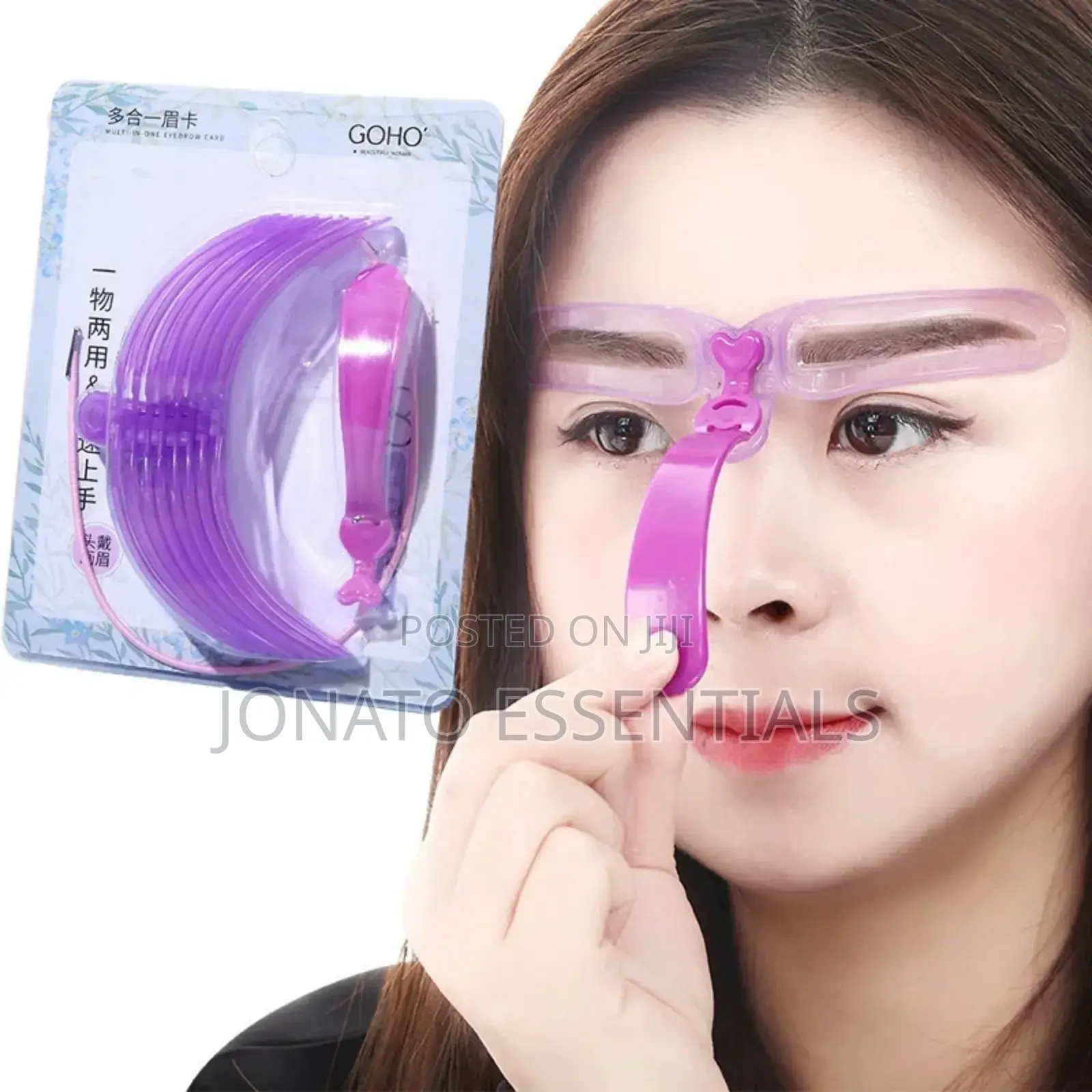 8 Piece Eyebrow Shaper, Shaping Template