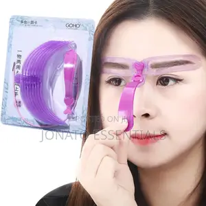 8 Piece Eyebrow Shaper, Shaping Template