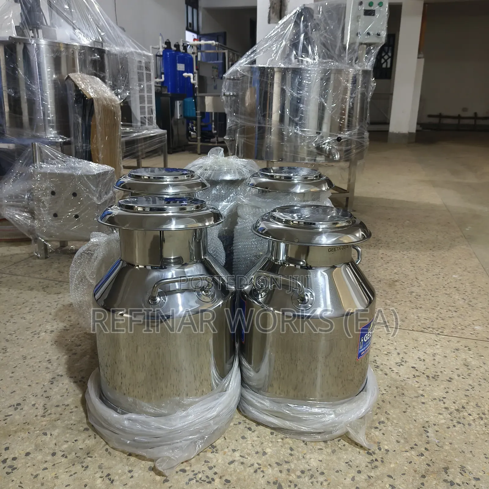 Dairy/Milk Processing Equipment - Yoghurt - Cheese