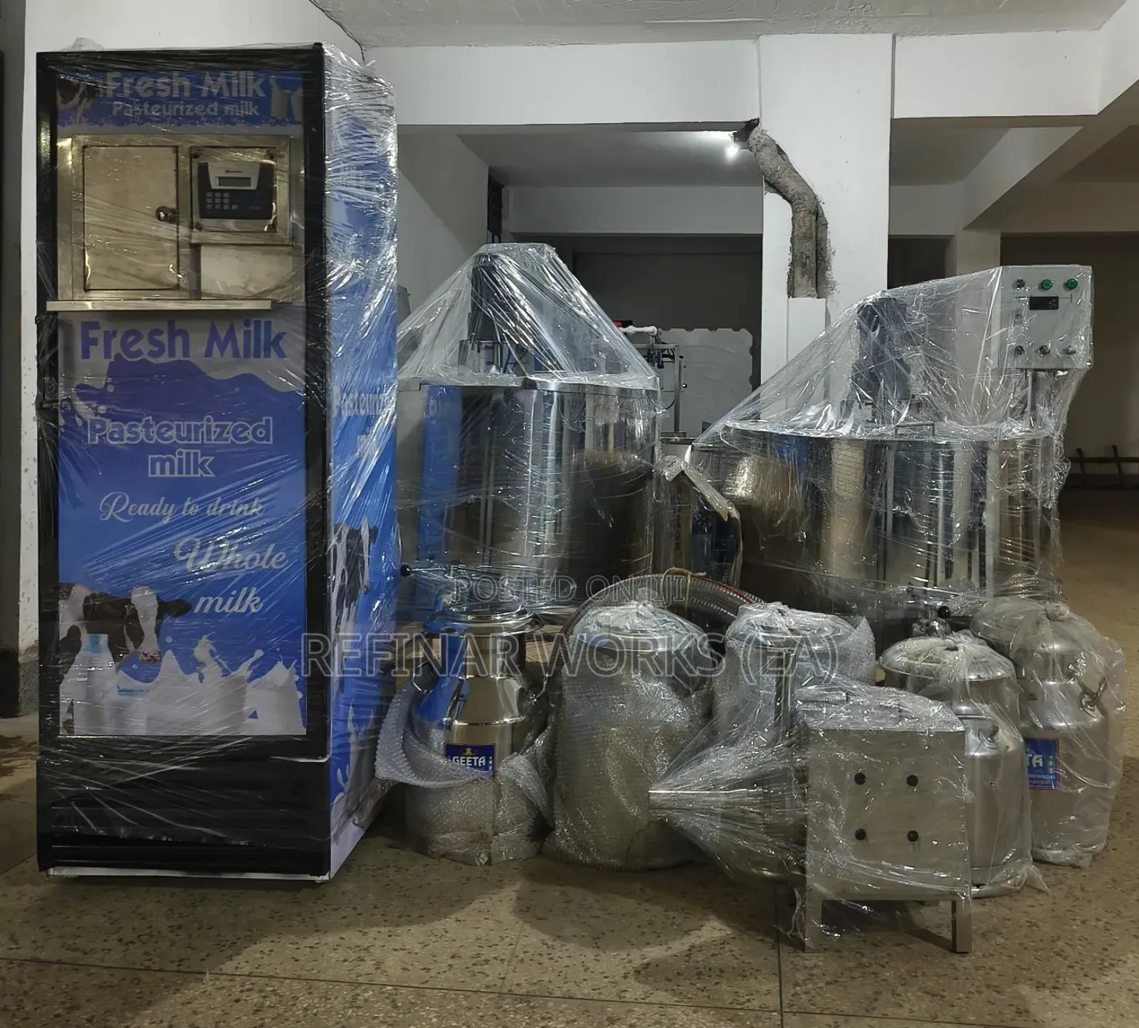 Dairy/Milk Processing Equipment - Yoghurt - Cheese