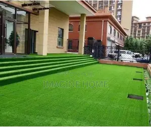 Light Green Artificial Green Grass Carpet