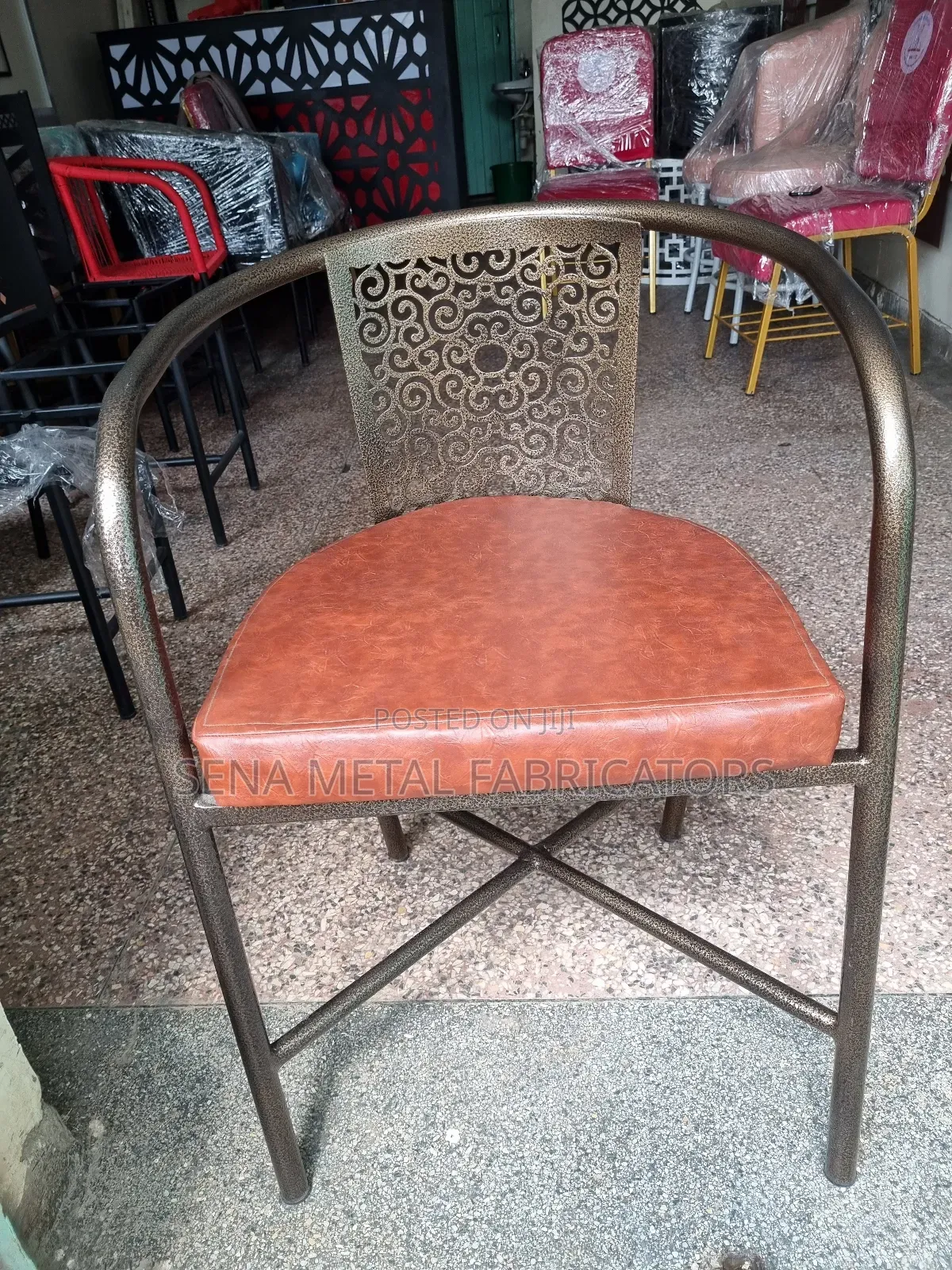 Admirable Restaurant Chairs With High-Quality Laser-Cut.