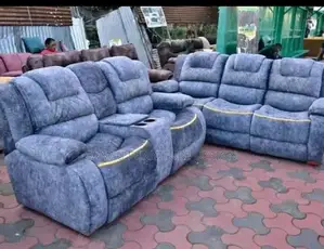 Fancy Semi Recliner 5-Seater Sofa