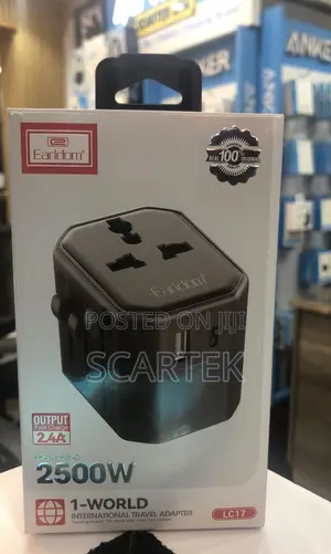 Earldom 2500W Universal Travel Adapter