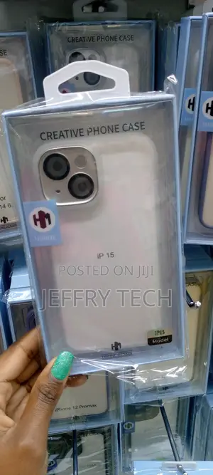 Himine Creativeclear Case for iPhone15 Withcamera Protection