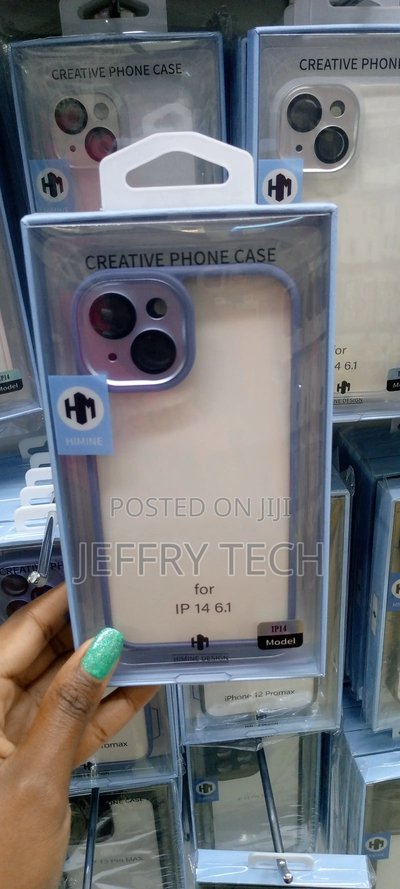 Himine Creativeclear Case for iPhone15 Withcamera Protection