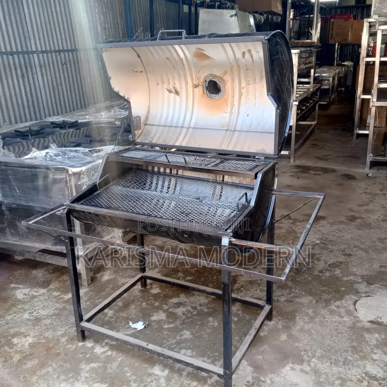 Modernized Charcoal Grill