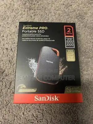 SSD 2tbsandisk E81 Extreme PRO Portable SSD V2 2tb