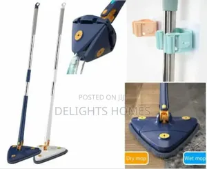 Long Handle Triangular Twist Mop_