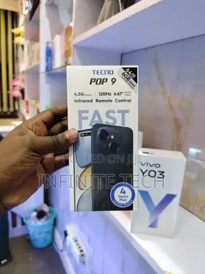 New Tecno Pop 9 64 GB Black